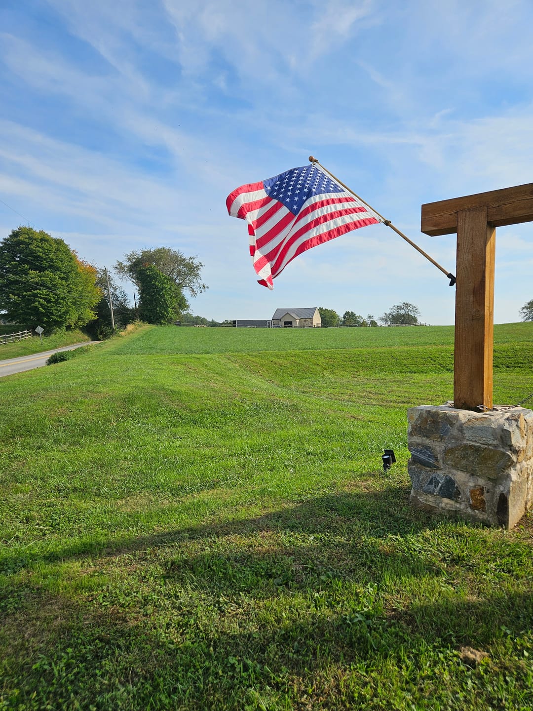Customer photo review of 3' x 5' American Flag