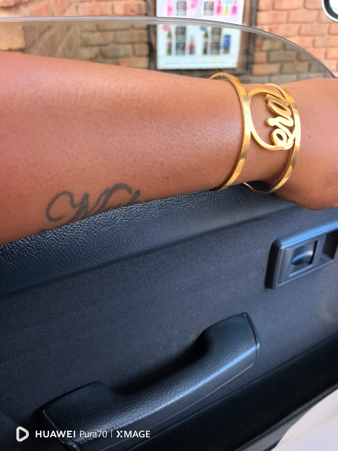 Customer photo review of Gold Beat Bracelet