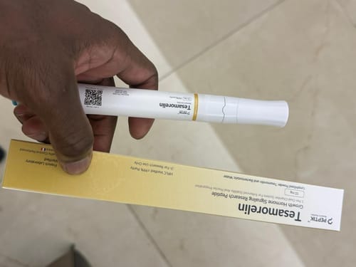 Customer photo review of Tesamorelin Next-Gen Dual-Chamber Pen
