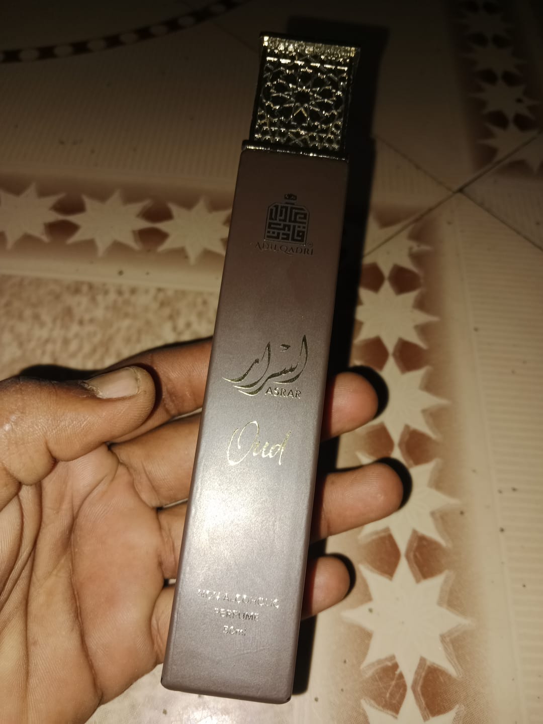 Customer photo review of Asrar Oud Non Alcoholic Perfume Spray 50ml