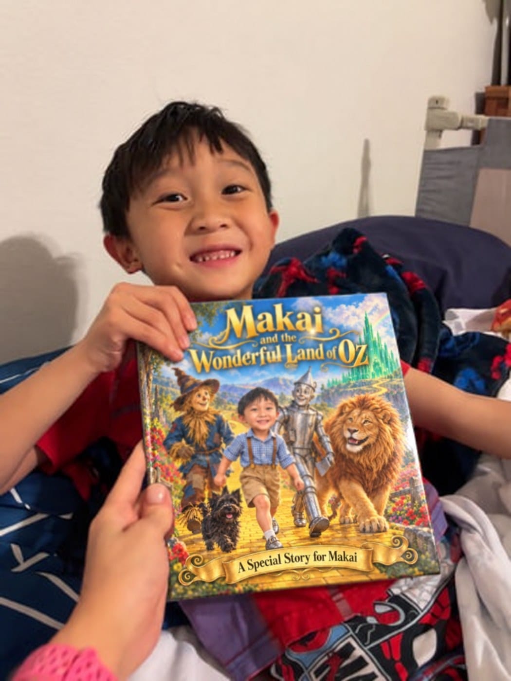 Customer photo review of Amelia and the Beast’s Enchanted Castle — Personalized Storybook