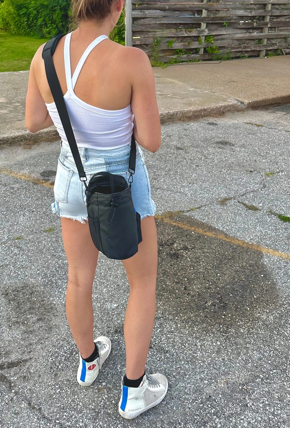 Customer photo review of Magnetic Gym Bag