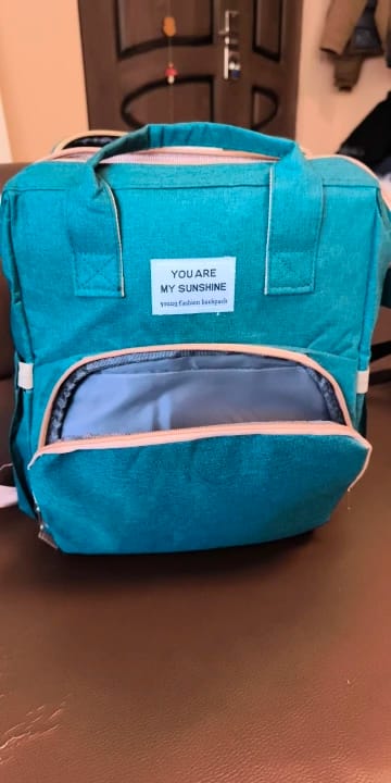 Customer photo review of Wayfold™ Diaper Backpack with Changing Station