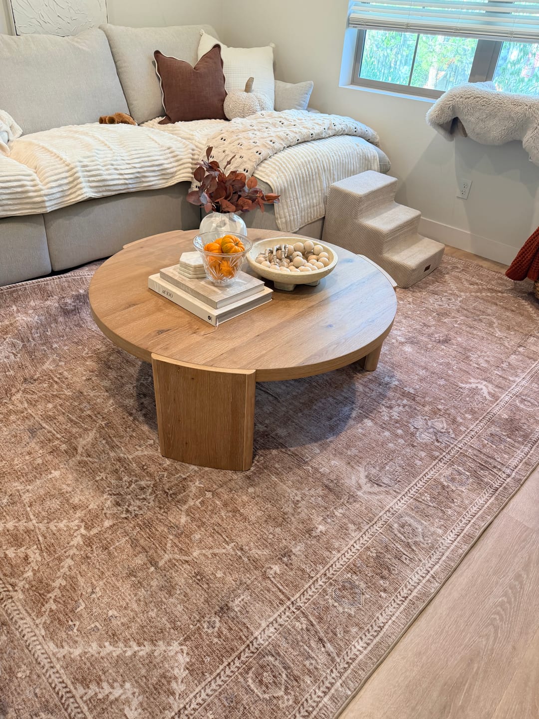 Customer photo review of Linden Washable Area Rug - Green