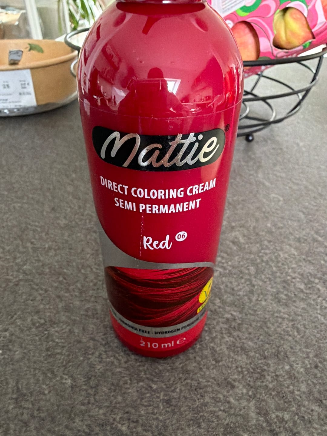 Customer photo review of Mattie Rose Gold - Vegan Semi-Permanent Direct Dye Hair Color Cream 210 ml