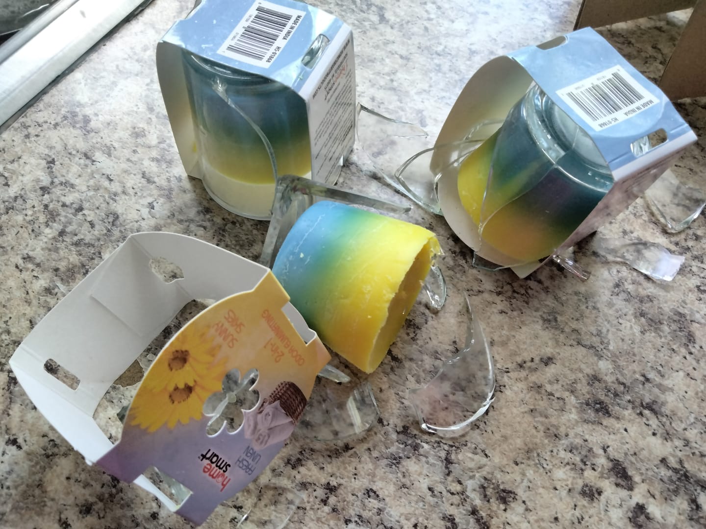 Customer photo review of Home Smart Tumbler Candle Fresh Linen 3 oz 2 IN 1 (165 Pcs Lot)