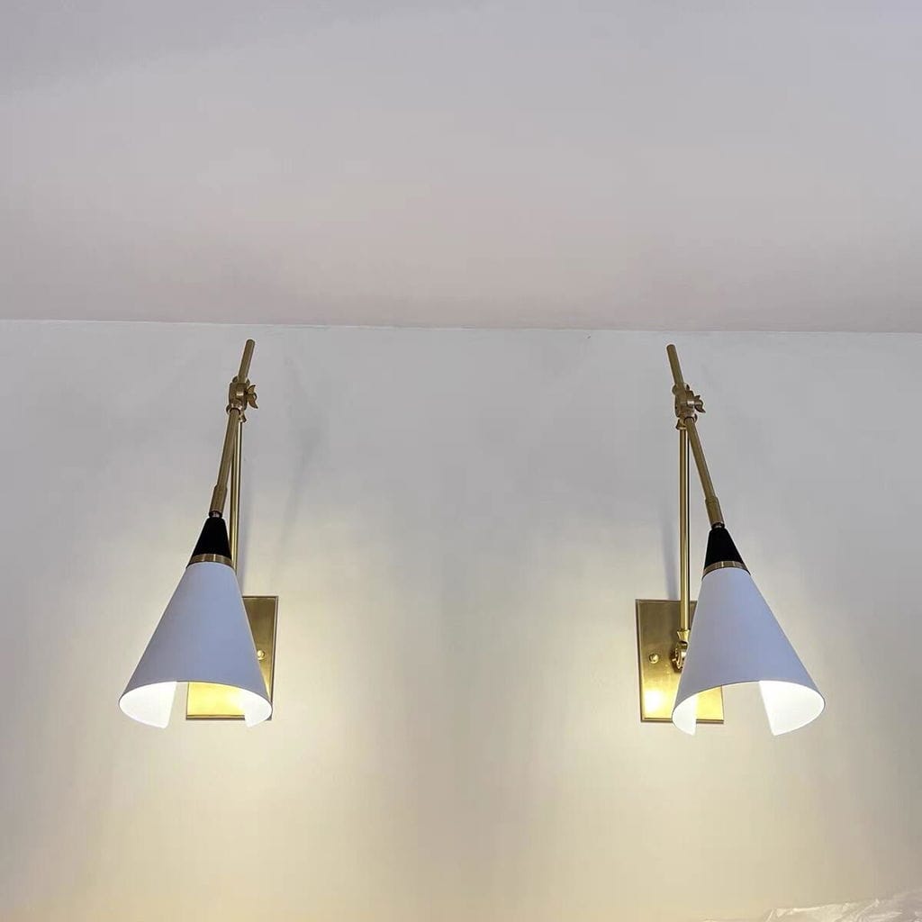 Customer photo review of Articulated Wall Light, Swivel Shade, Wall Sconce, 74 cm Long