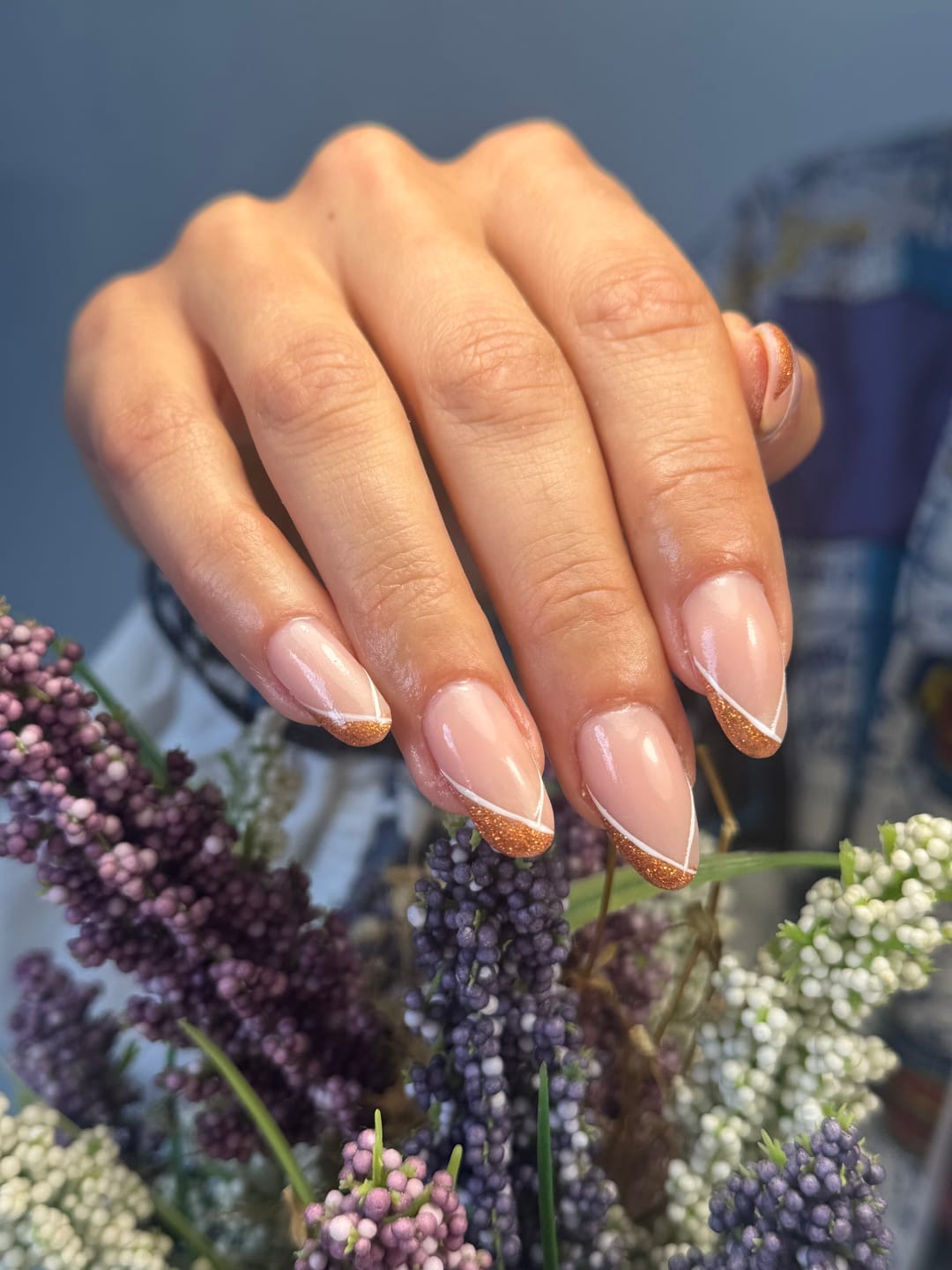 Customer photo review of Semilac 956 Vintage Gold UV Gel Polish