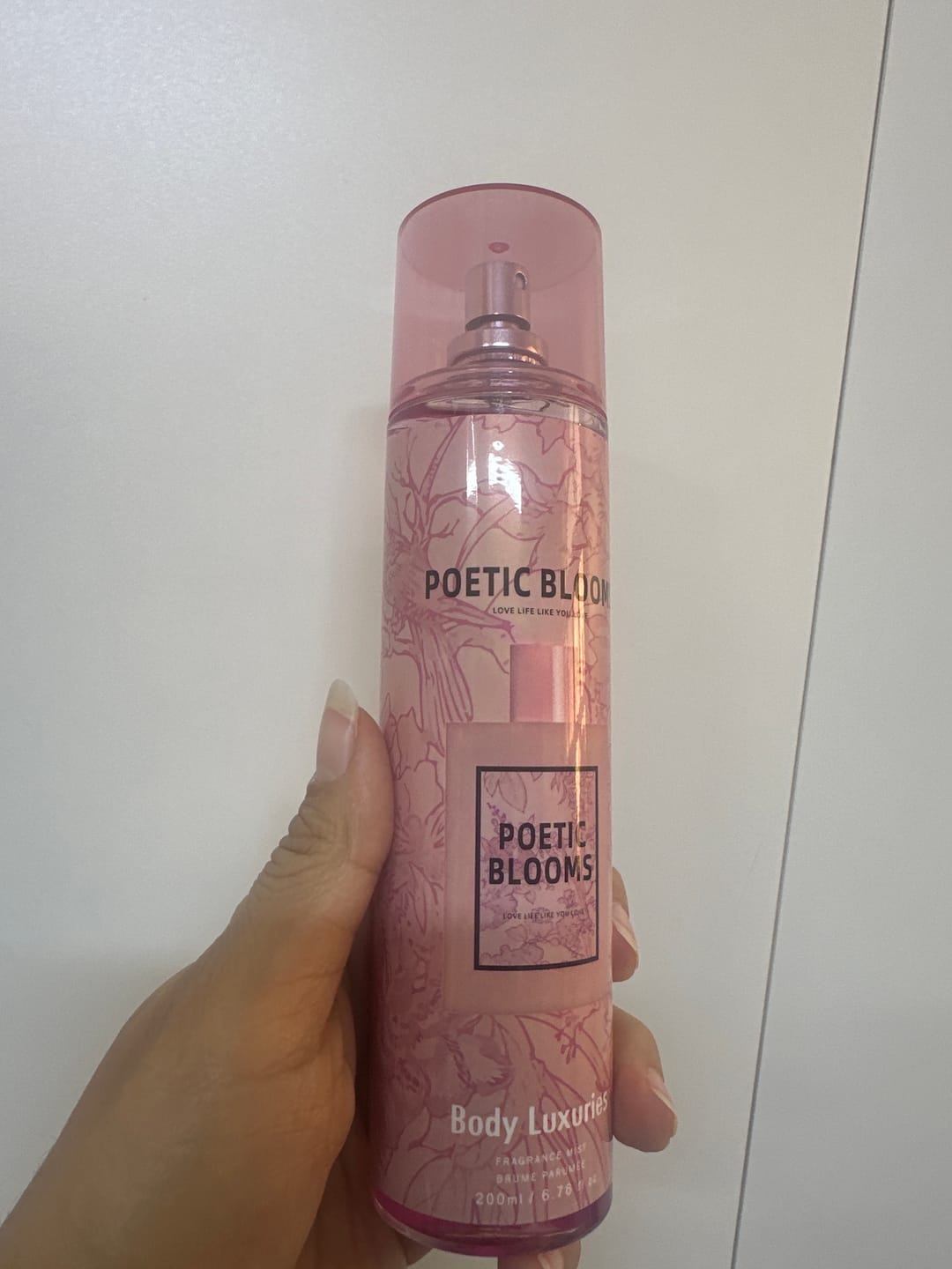 Customer photo review of Body mist with the scent of famous perfumes - 200 ml