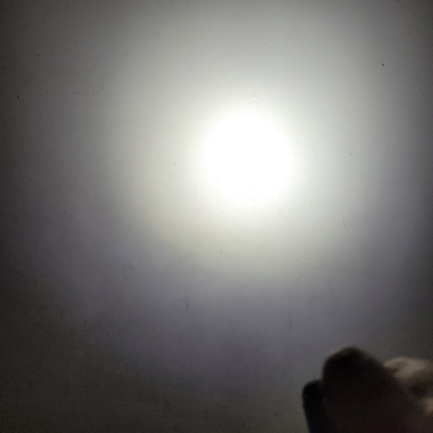 Customer photo review of Seeker-R USB Rechargeable Keychain Flashlight