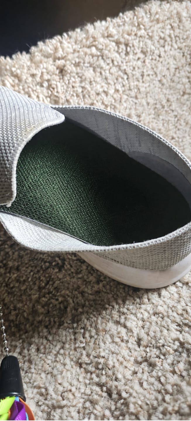 Customer photo review of Naprelle Cloud Insoles