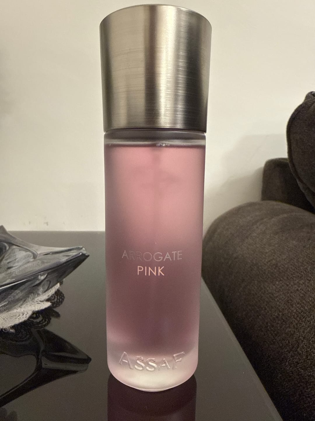 Customer photo review of ASSAF ARROGATE PINK EDP FOR WOMEN