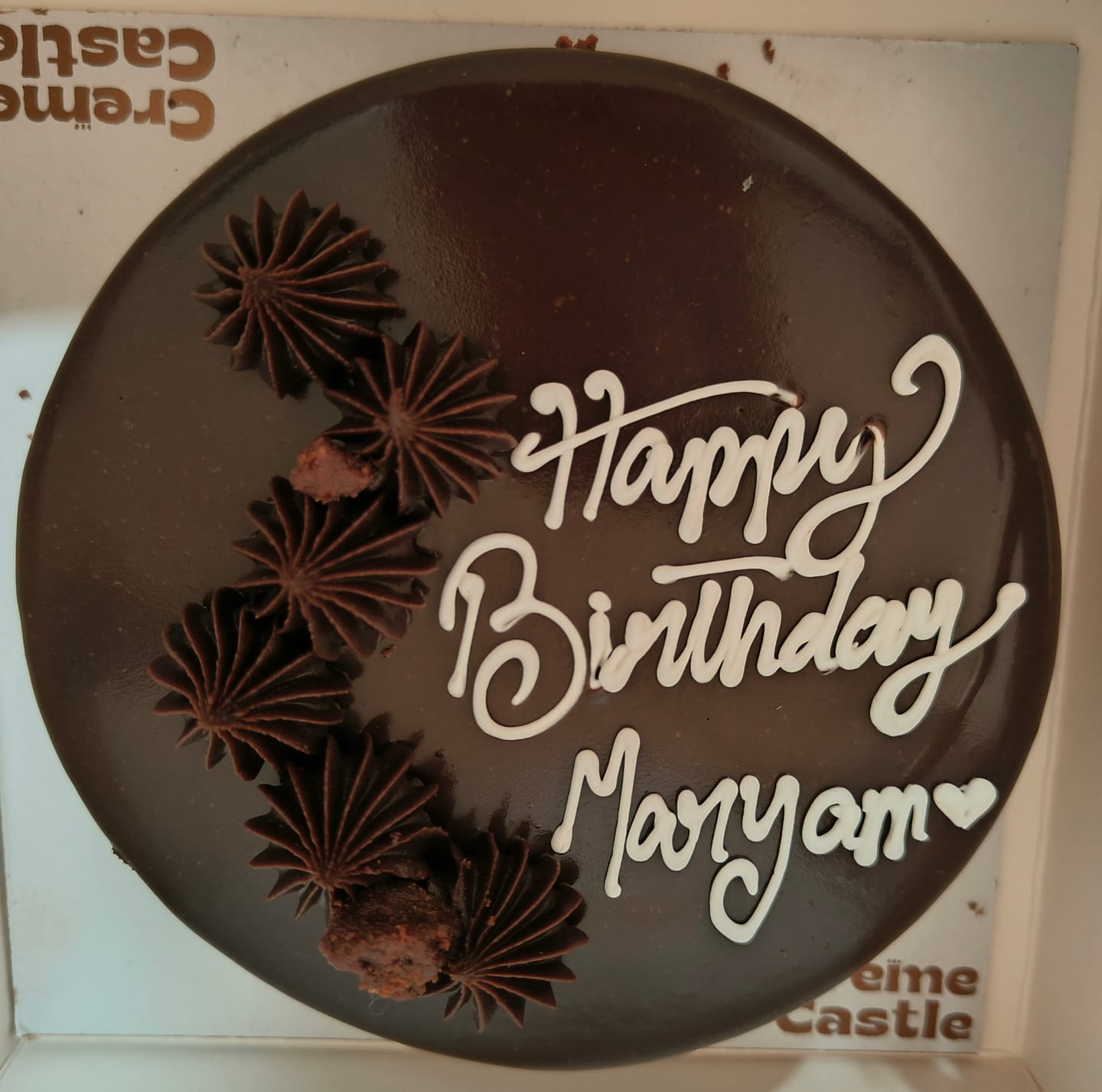 Customer photo review of Chocolate Truffle
