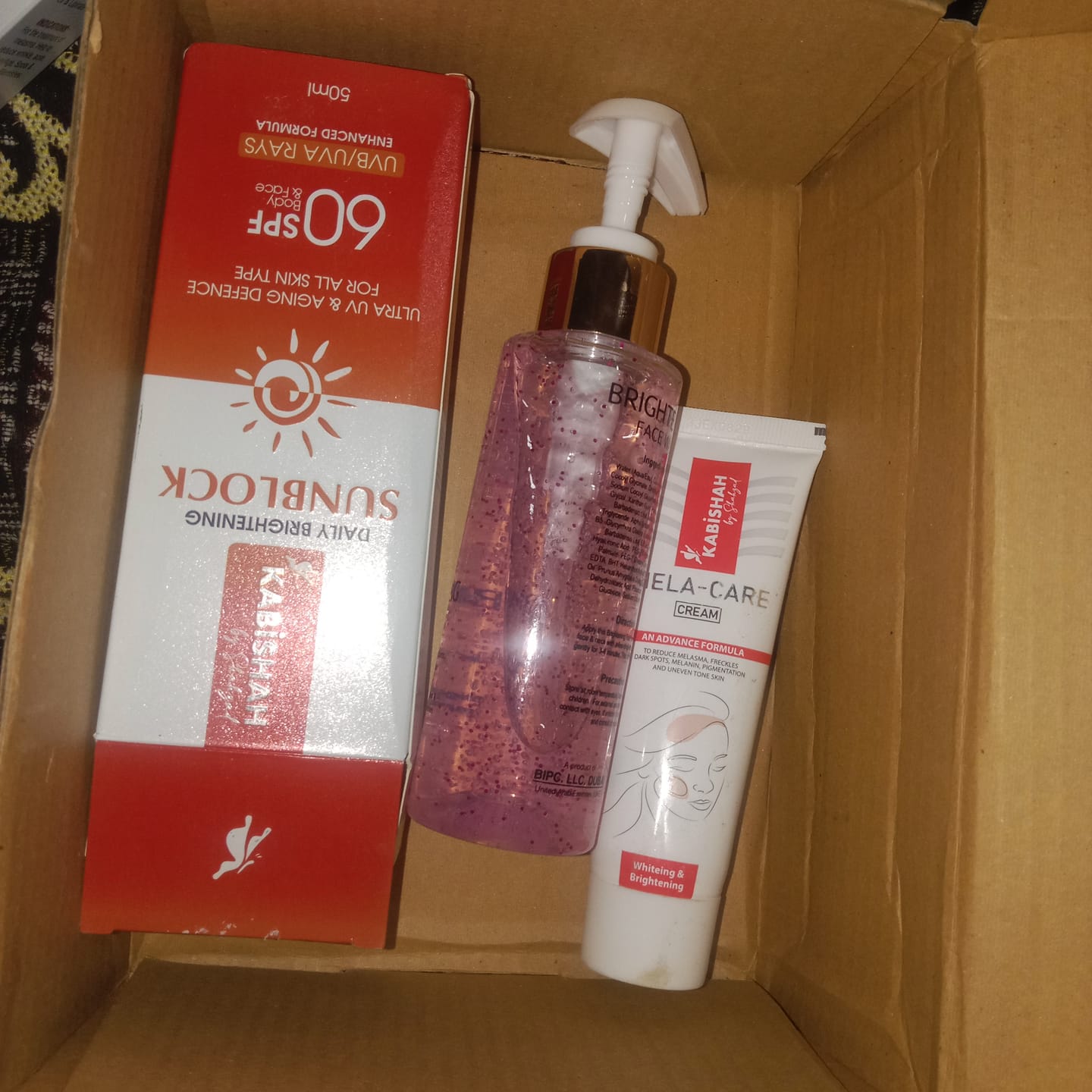 Customer photo review of Melasma Bundle - 24 Hours Protection