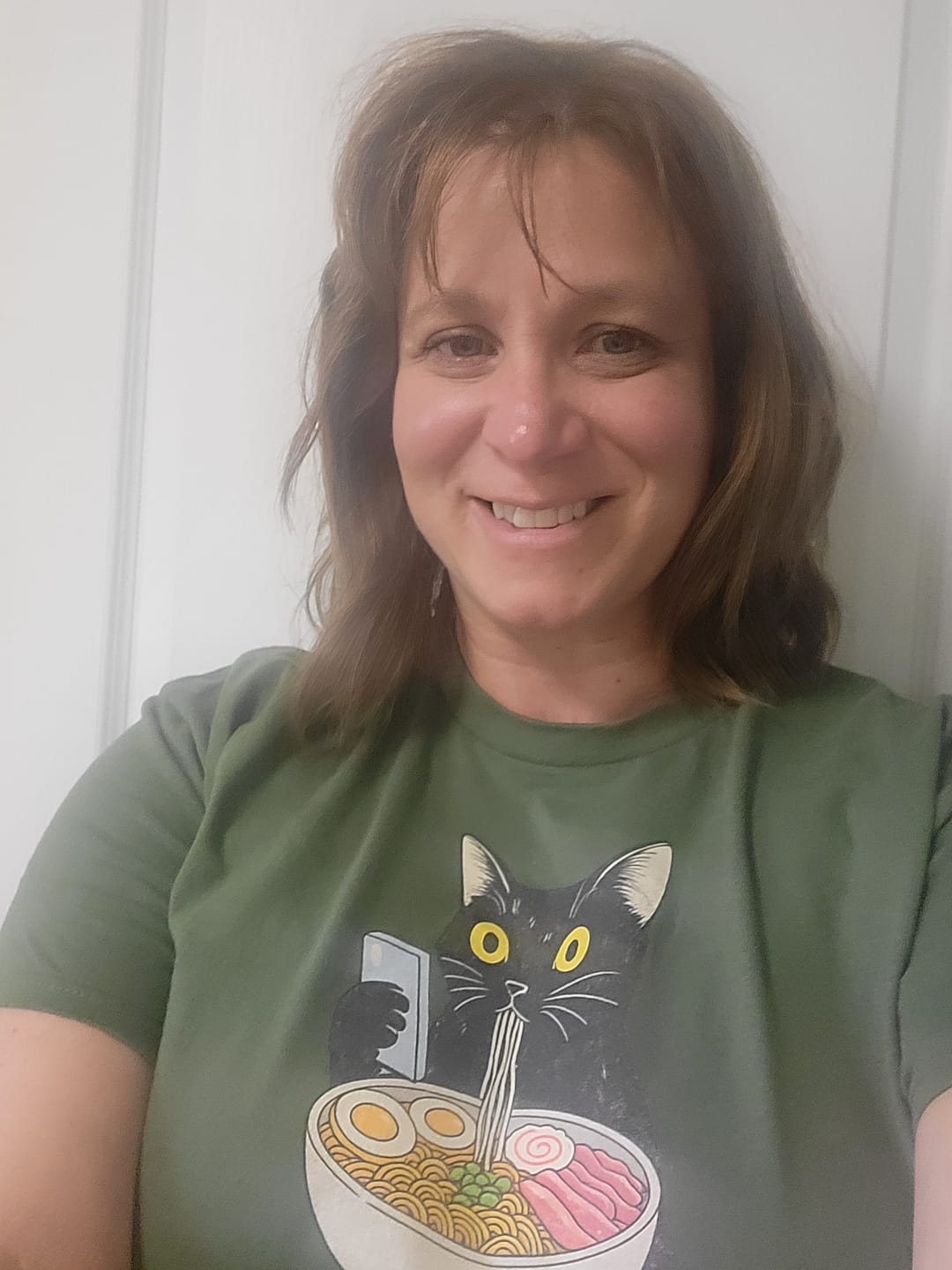 Customer photo review of T-Shirt Chat Ramen