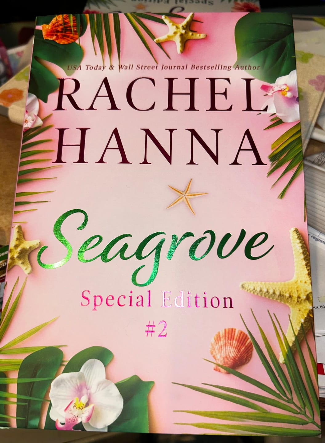 Customer photo review of Seagrove Special Edition Hardcover #2 (Books 4-6, Signed Bookplate)