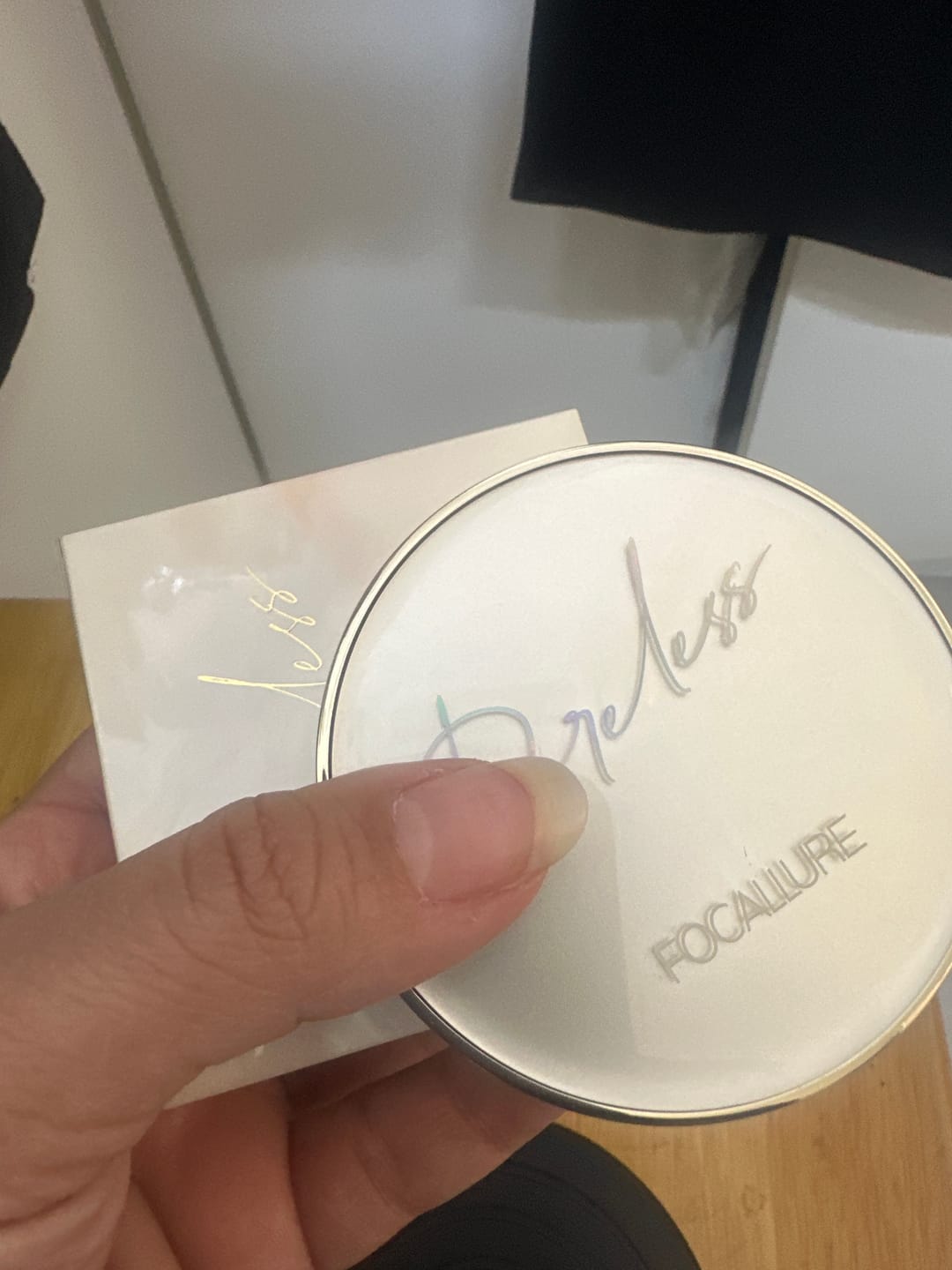 Customer photo review of Matte Air Cushion Foundation