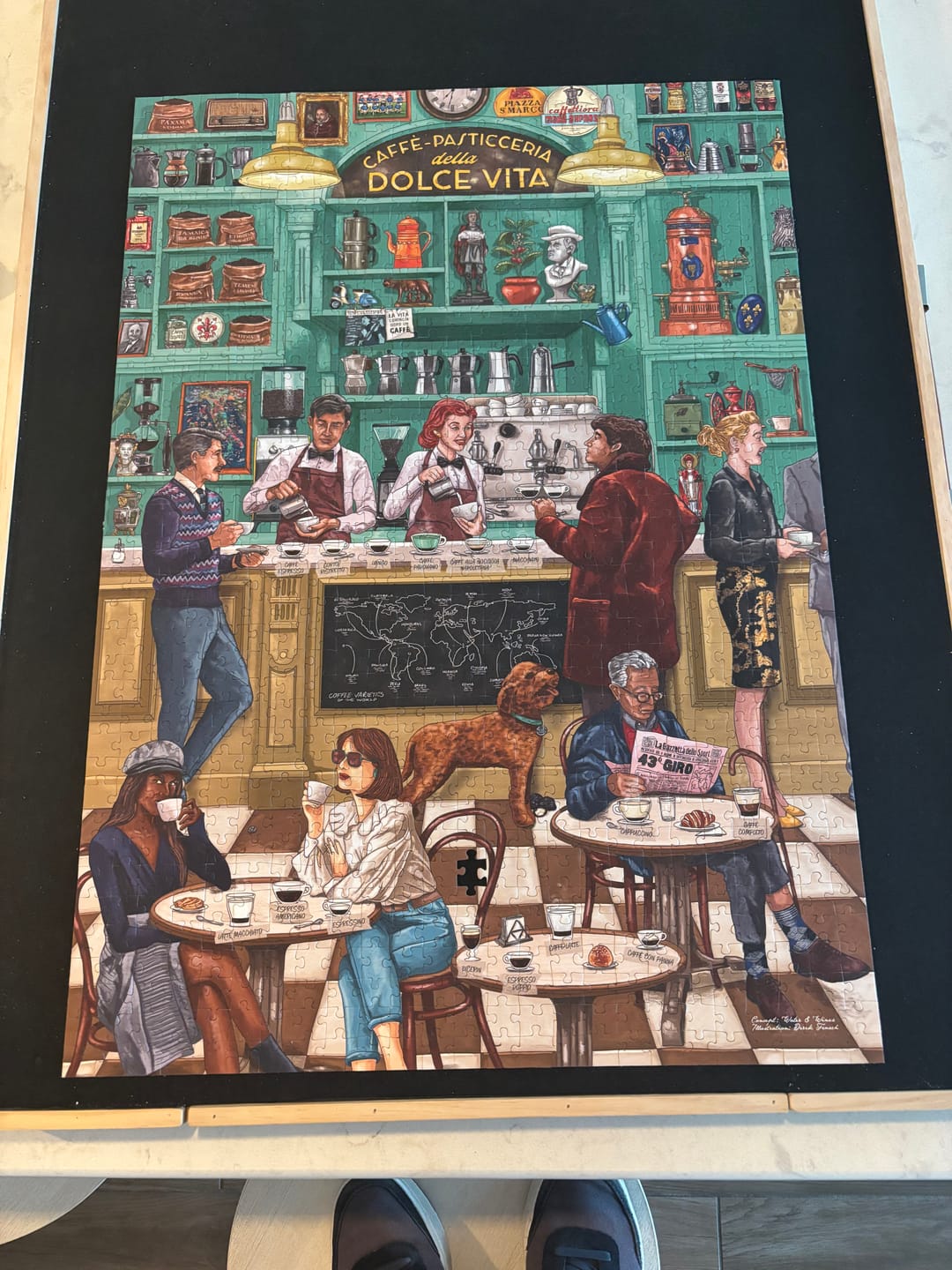 Customer photo review of Spain Wine Puzzle
