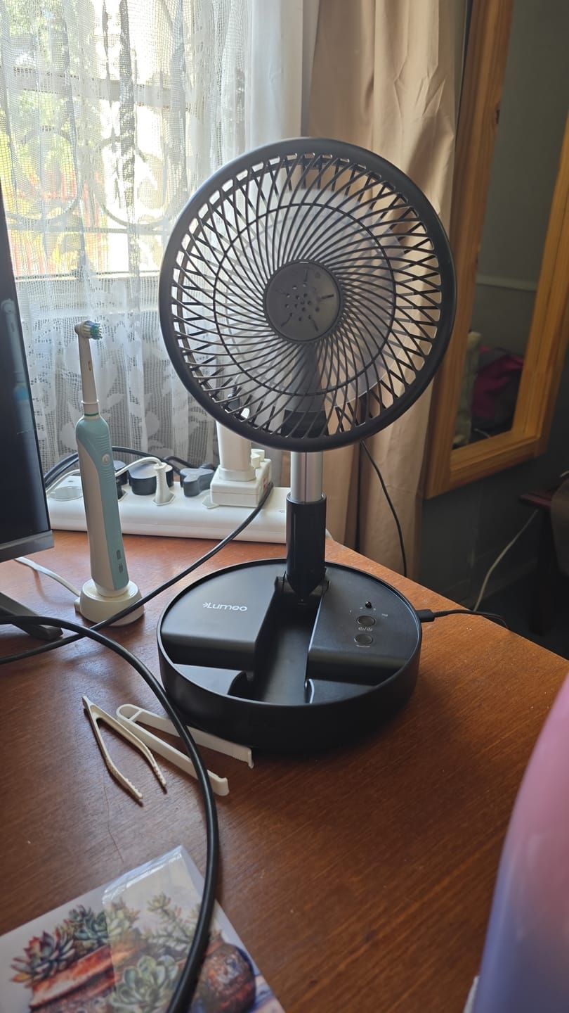 Customer photo review of Lumeo Smart Fan