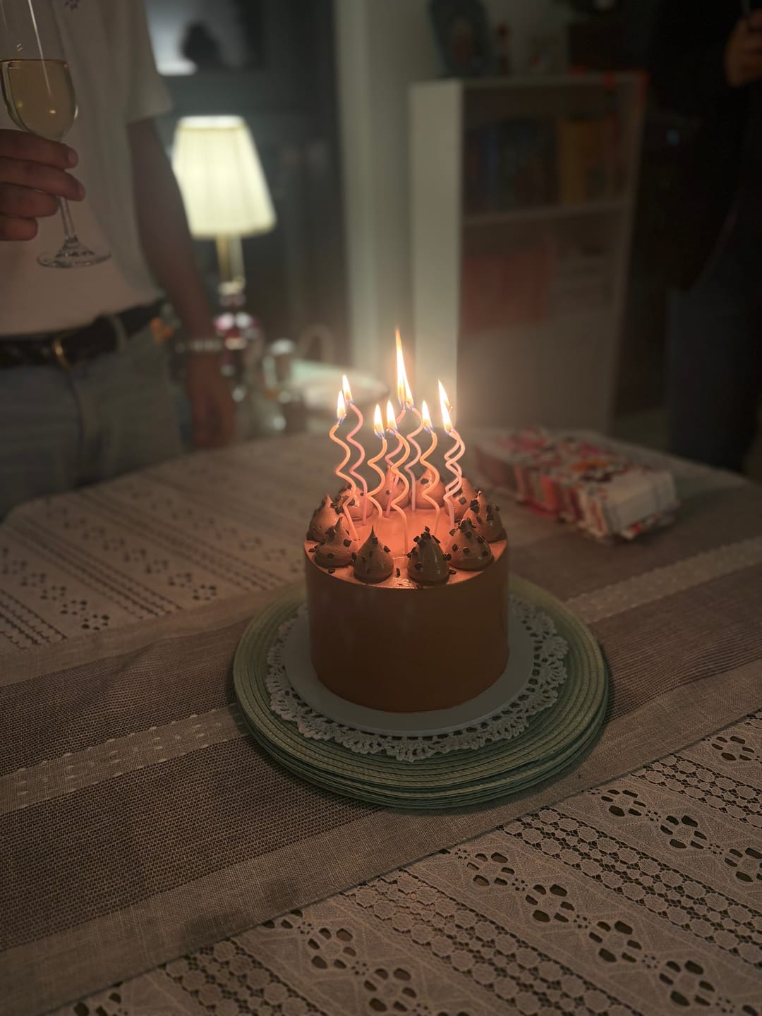 Customer photo review of Classic Chocolate Cake
