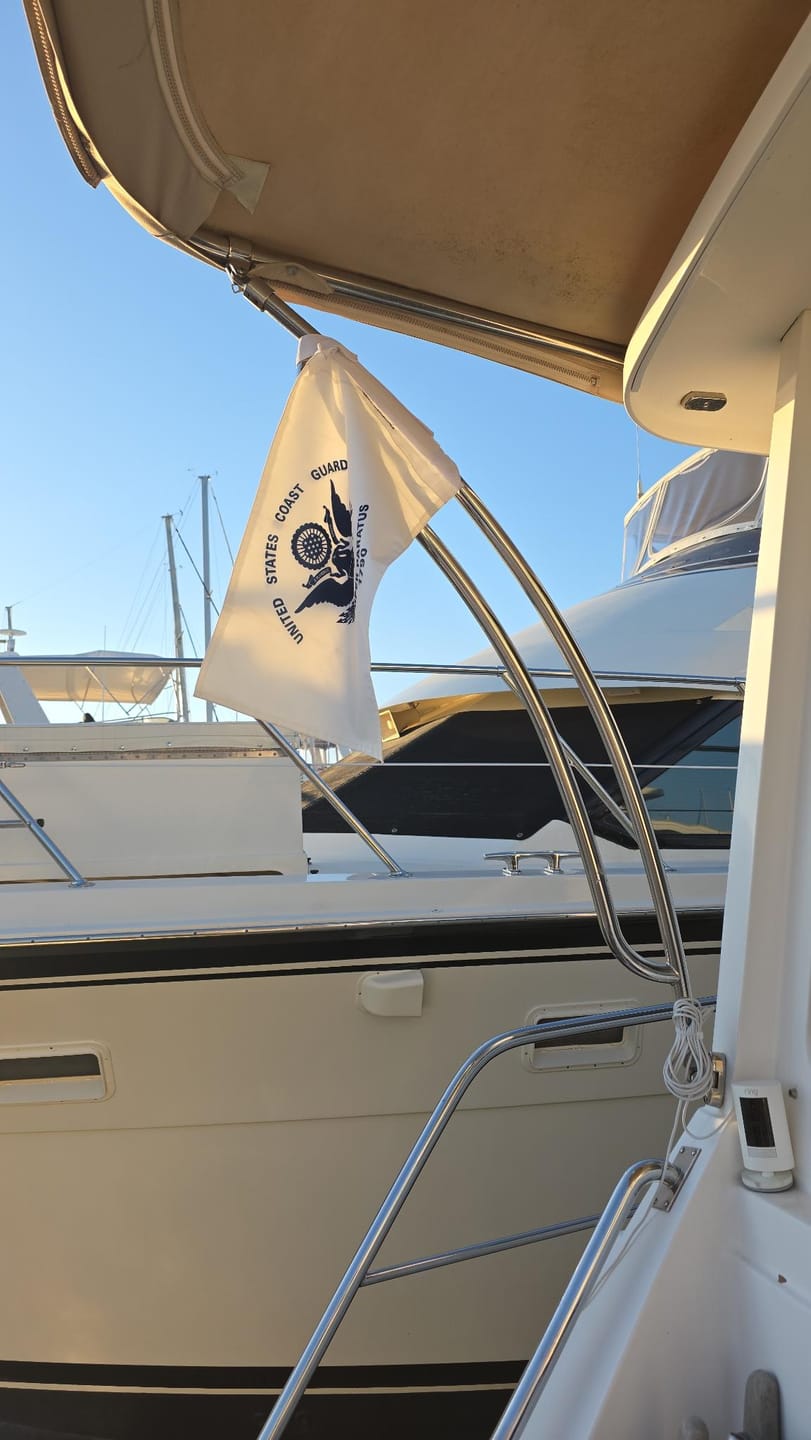 Customer photo of the United States Coast Guard Flag