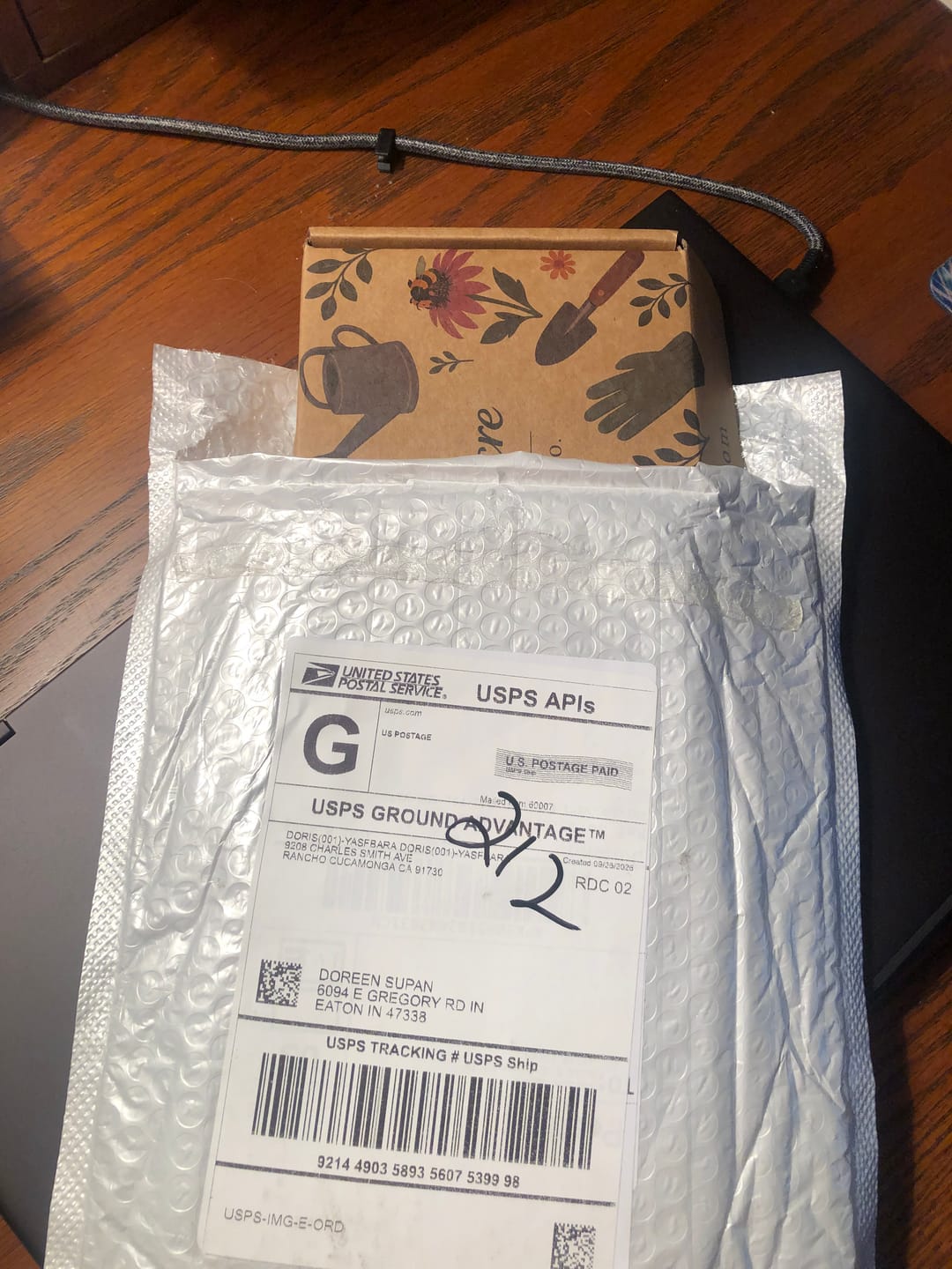 Customer photo review of ✨Early Holiday Sale 45% OFF🌱Eco-Friendly  Plantable Seed Cards