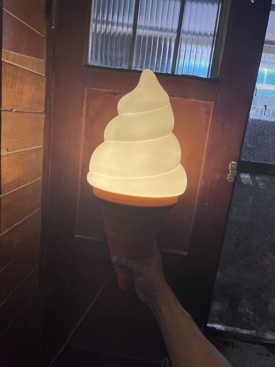 Customer photo review of Iron Wall Light, White Acrylic Shade, Wall Sconce, 43 cm