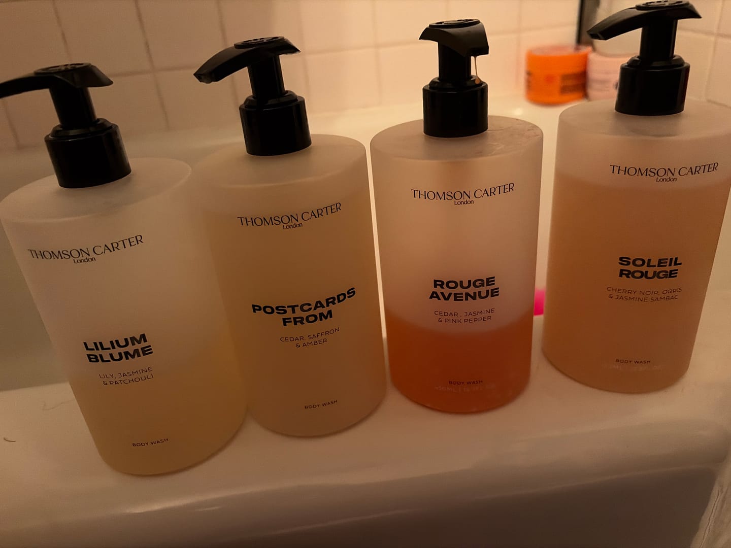 Customer photo review of Soleil Rouge | Body Wash