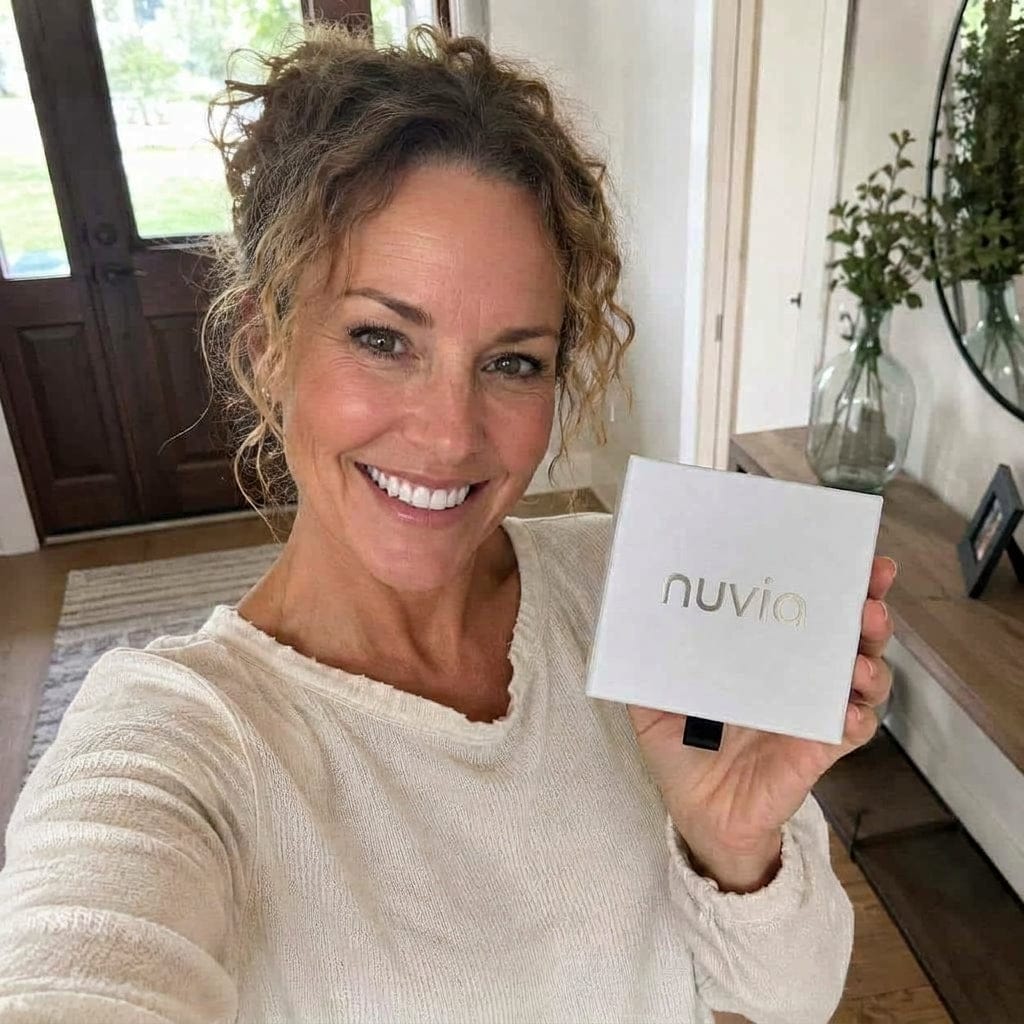 Customer photo review of Brazalete NUVIA | Tu solución natural para la menopausia