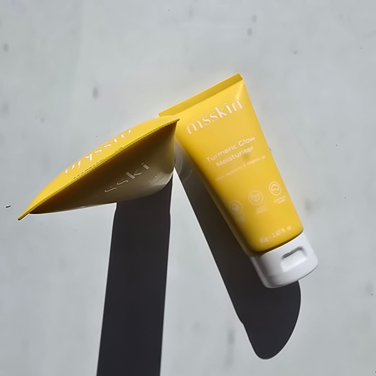 Customer photo review of Turmeric Moisturiser Double Pack