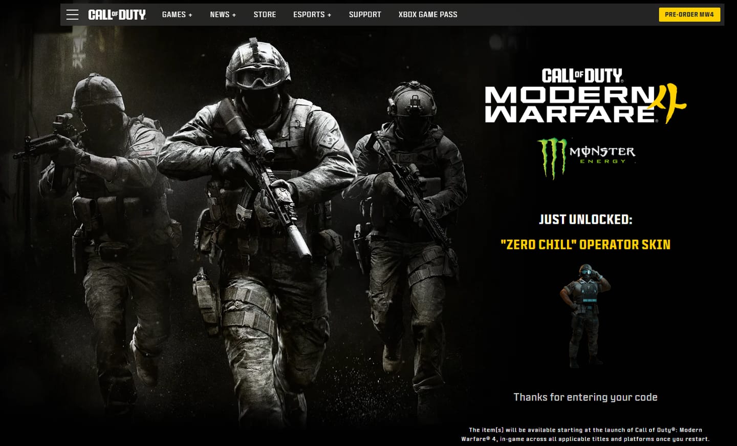 Customer photo review of MW4 - Monster Energy