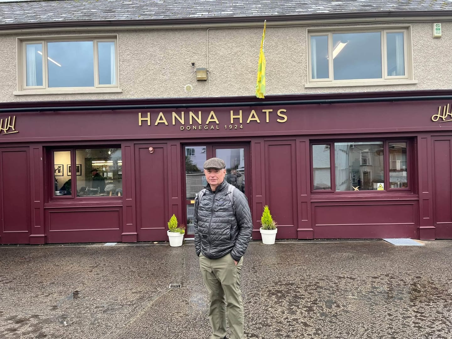 Customer photo review of Donegal Touring Cap Tweed