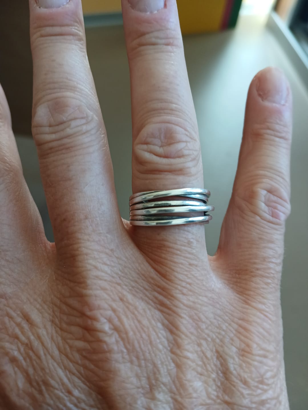 Customer photo review of Karma - Bague Argent