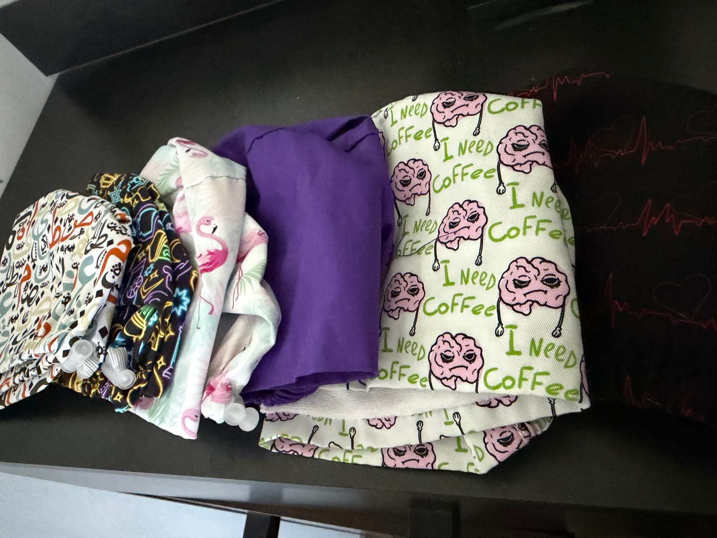 Customer photo review of OP Haube Flamingo Sommer - Komfort