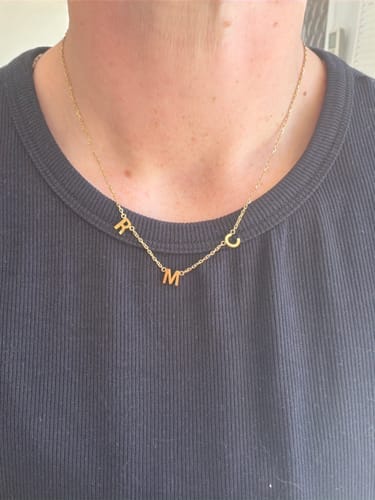 Customer photo review of Colar Personalizado com Nome