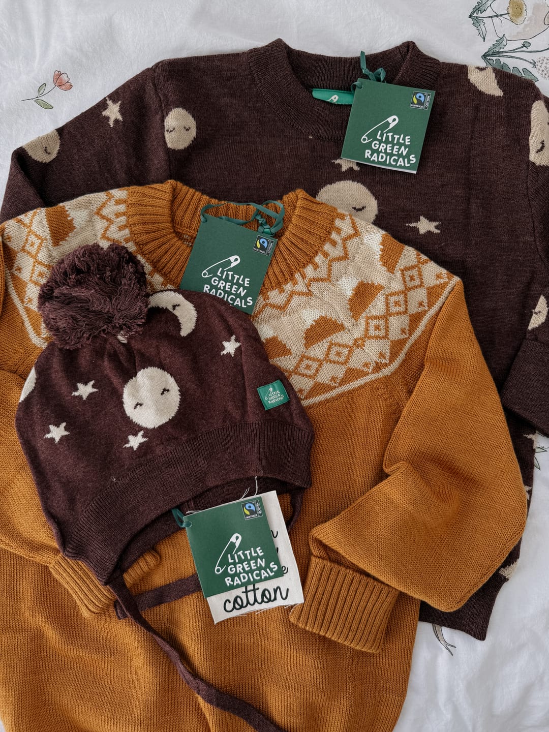 Customer photo review of Mountain Fair Isle Organic Merino Wool Jumper