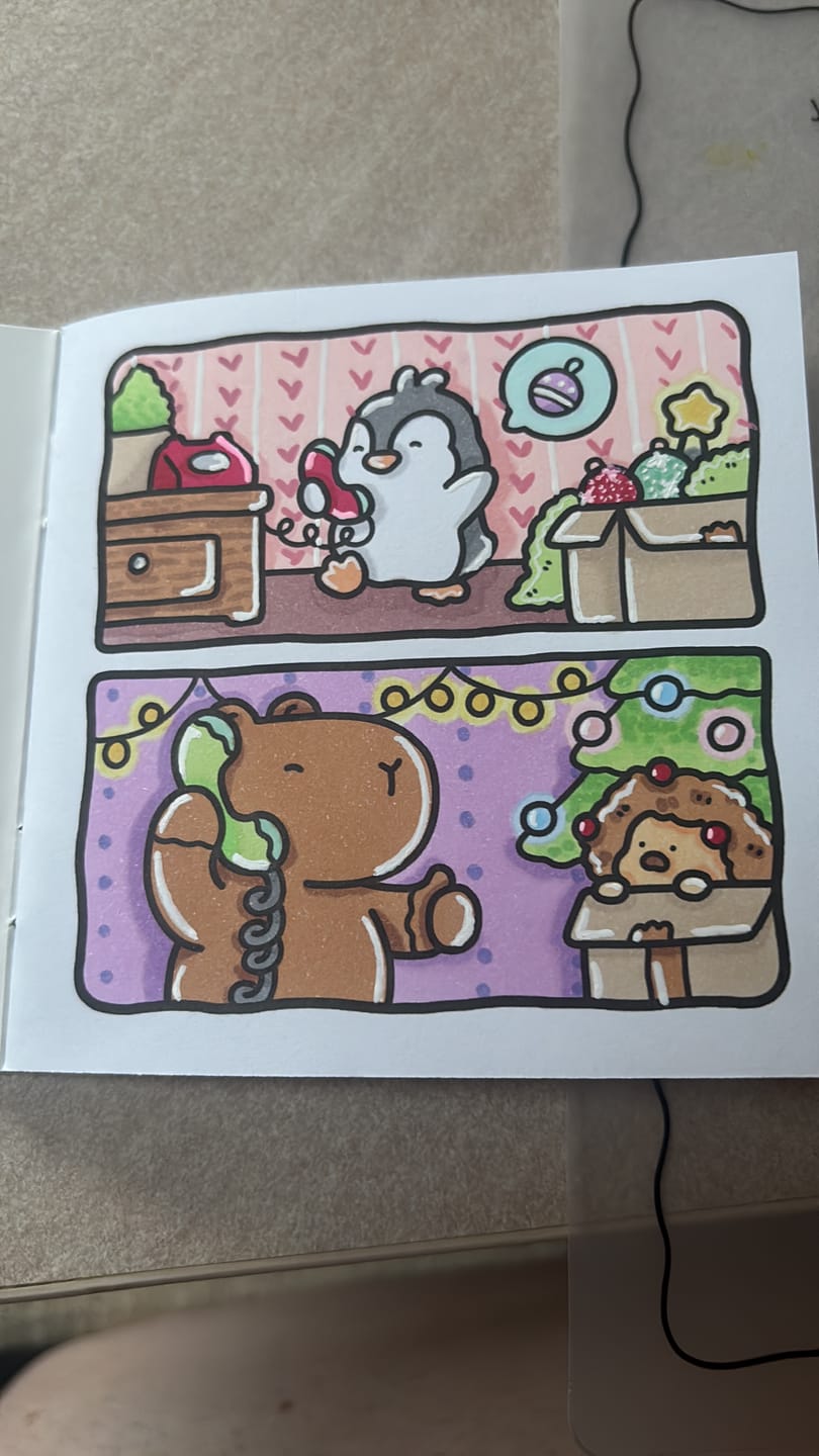 Customer photo review of Ohuhu Honolulu 320 Colors Dual Tips Alcohol Art Markers (New Color Codes)