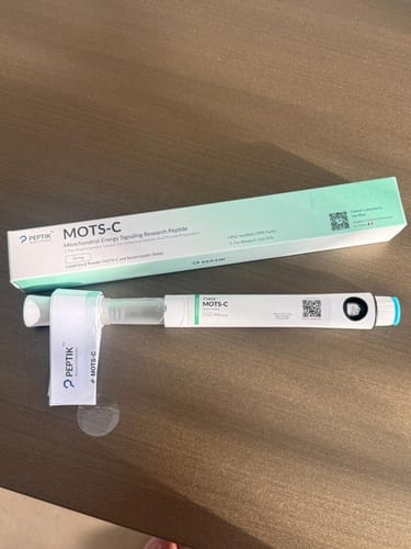 Customer photo review of Complete MOTS-C Fat Metabolism Cycle - 6 Weeks (9 Boxes)