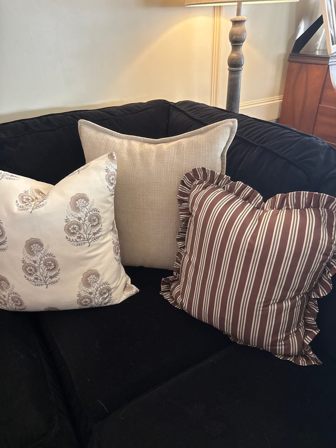 Customer photo review of Hearth Ruffle - 18" | 22" | 26" | 12x20" | 12x40"