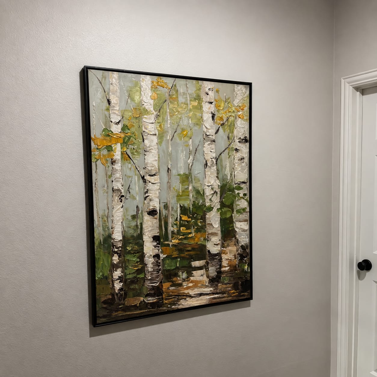 Customer photo review of Tree Abstract Textured Wall Art #TP039