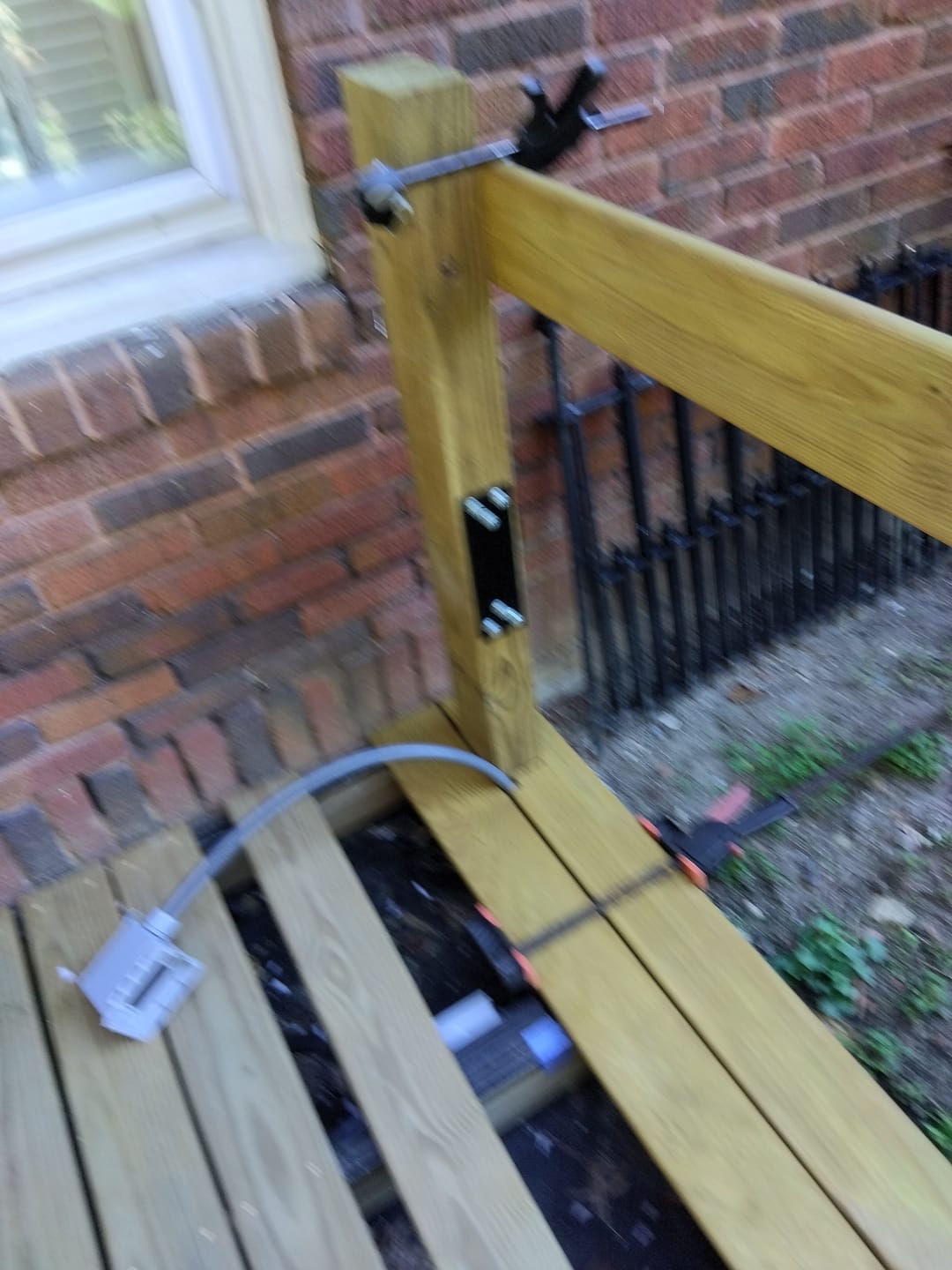 Customer photo review of Standard Style Straight Brackets - Various Sizes