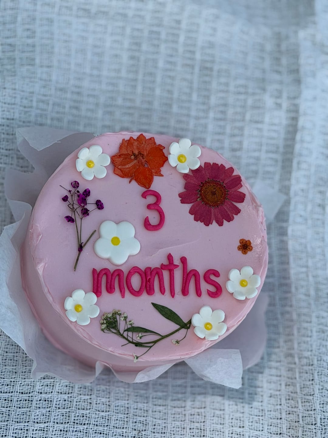 Customer photo review of Classic Birthday Bento Cake