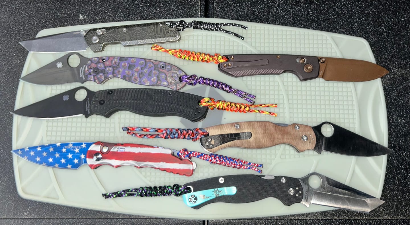 Customer photo review of Lone Star Knife Lanyard – Handmade Utility & Style