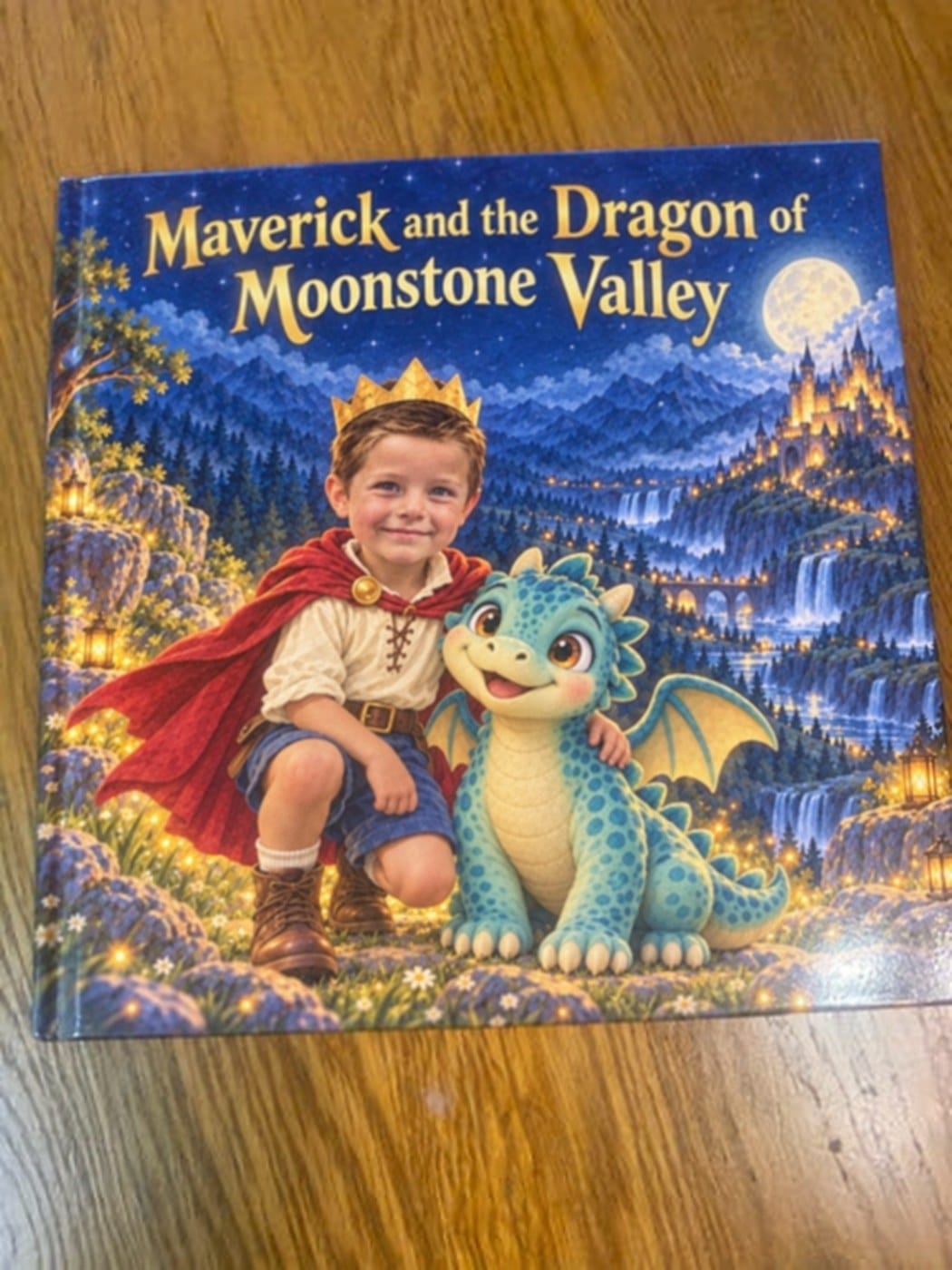 Customer photo review of Amelia and the Beast’s Enchanted Castle — Personalized Storybook