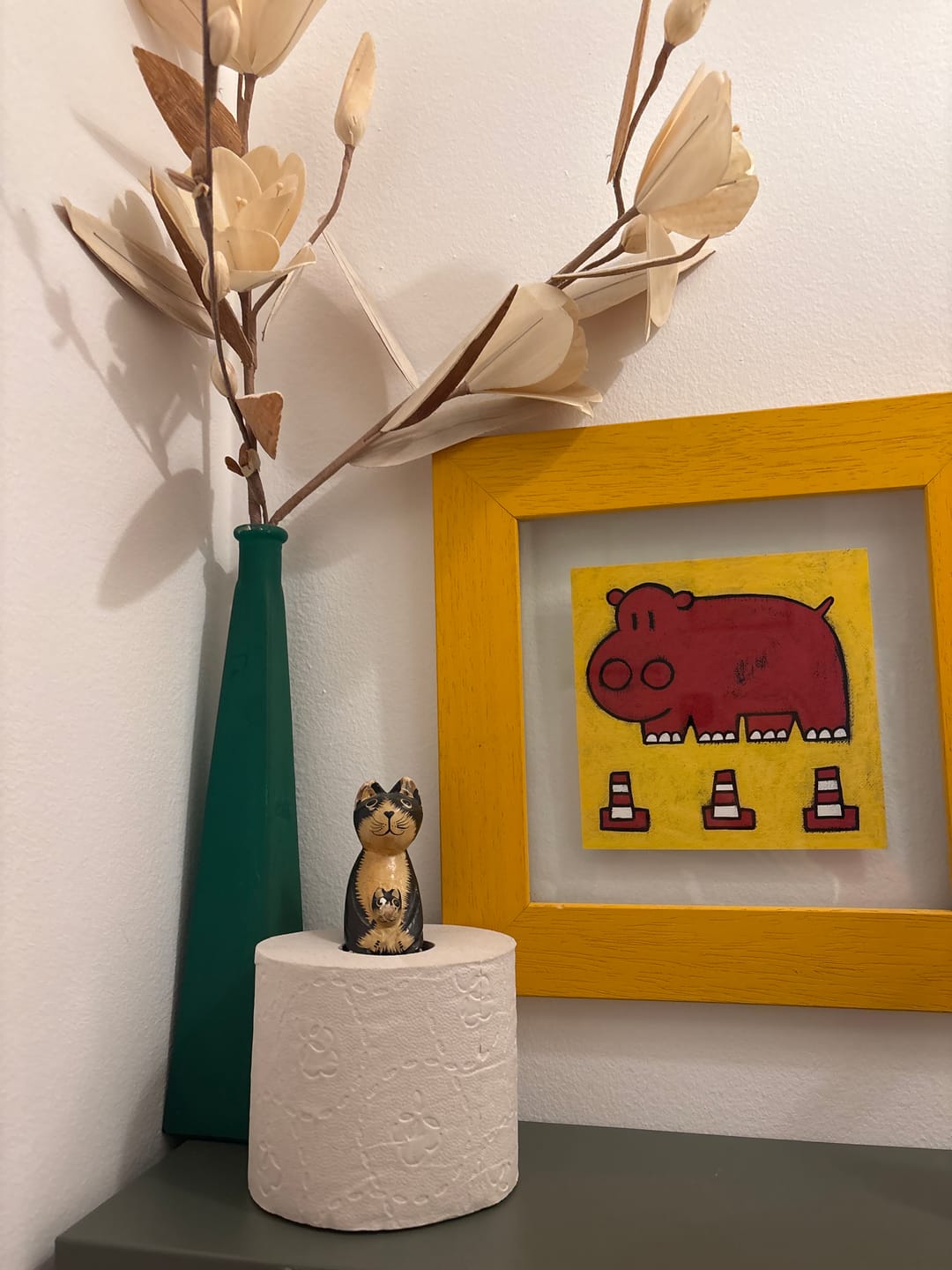 Customer photo review of Papier Toilette TRIPLE Épaisseur - 200 Feuilles / Rouleau
