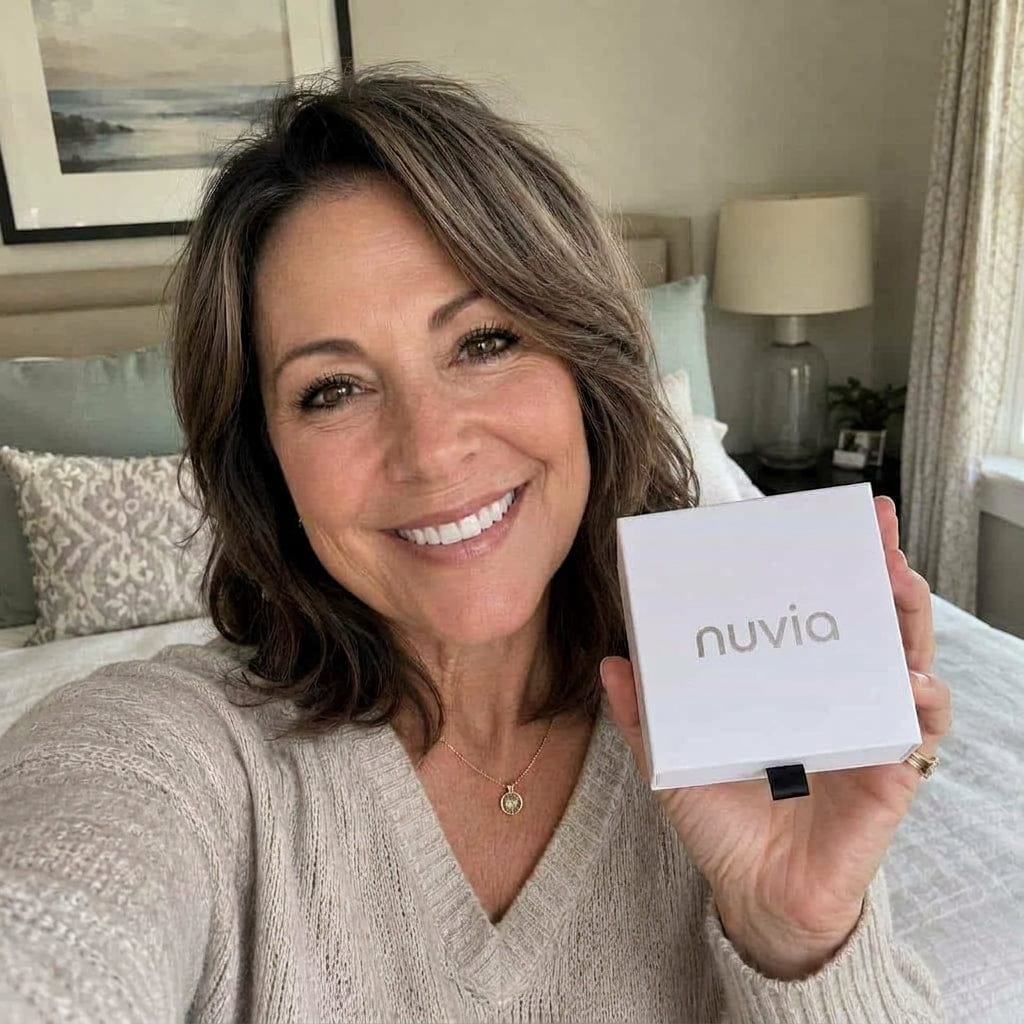 Customer photo review of Brazalete NUVIA | Tu solución natural para la menopausia