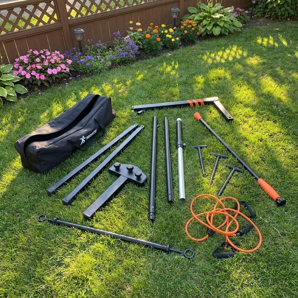 Customer photo review of Self-Resetting Batting Tee