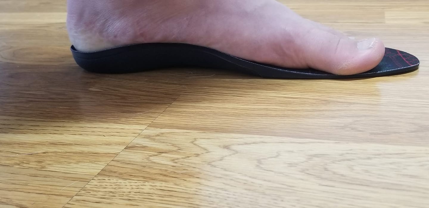 Customer photo review of EASYFEET Black Onyx - Premium Firm Arch Support Insoles for Daily Wear (High Arch)