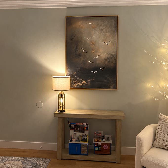 Customer photo review of Abstract Animal Wall Art #AC087
