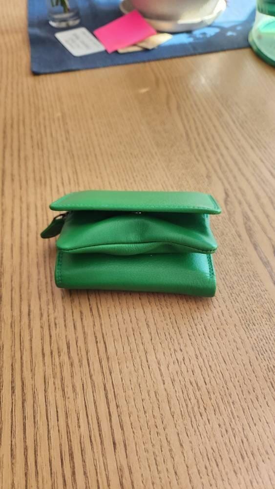 Customer photo review of Soft Leather Purse – Giorgia Verona